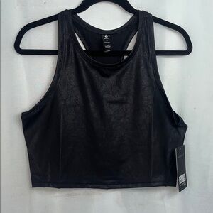 90 Degree By Reflex Black Crop Top